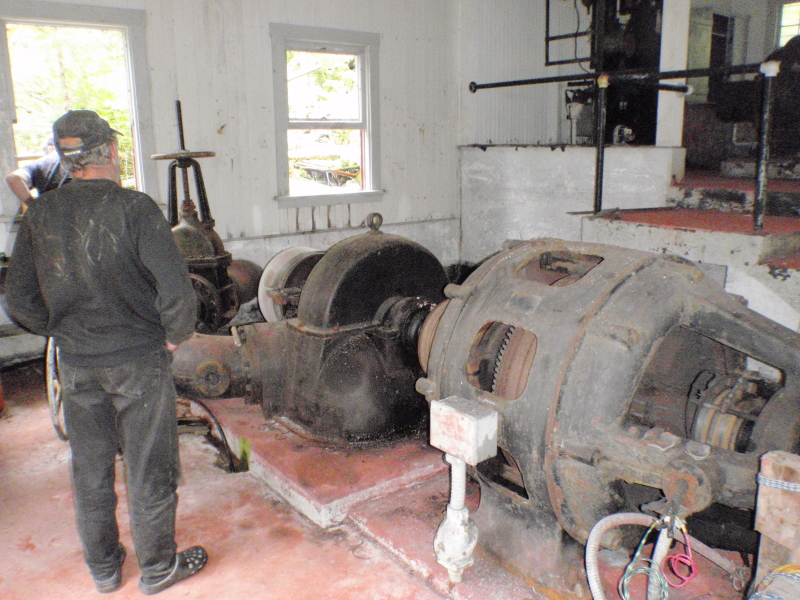 The antique turbines of Butedale, BC