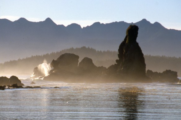 the view from Checkaklis Island